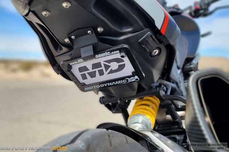 Motodynamic Low Profile Fender Eliminator '17-'22 Ducati SuperSport, '17-'21 Monster 1200, '18-'21 Monster 821