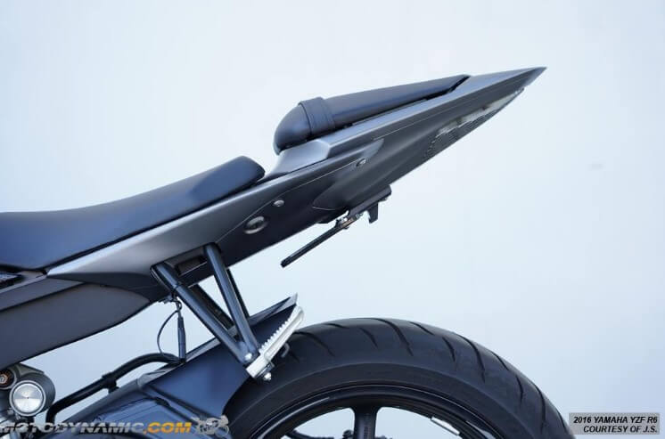 Motodynamic Low Profile Fender Eliminator '06-'16 Yamaha R6