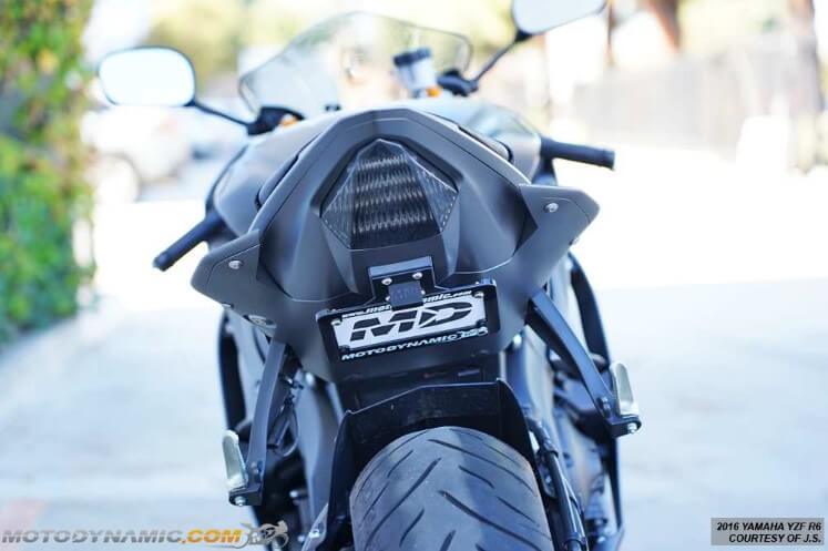 Motodynamic Low Profile Fender Eliminator '06-'16 Yamaha R6