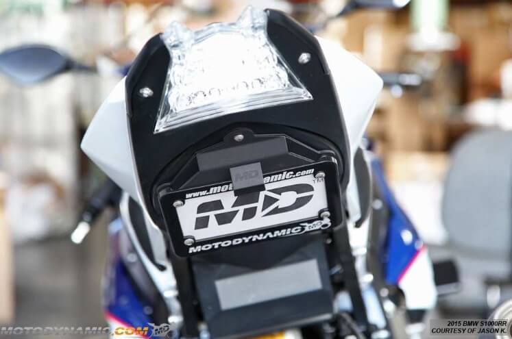 Motodynamic Low Profile Fender Eliminator '15-'19 BMW S1000RR, '14-'20 S1000R