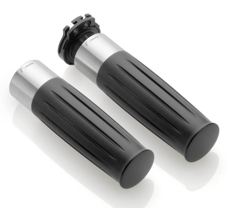 Rizoma Ride By Wire Legend Billet Aluminium Grips | GRDW220ZTH01
