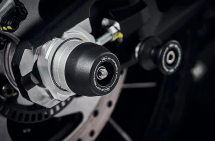 Evotech Performance Rear Spindle Bobbins '22+ Ducati DesertX