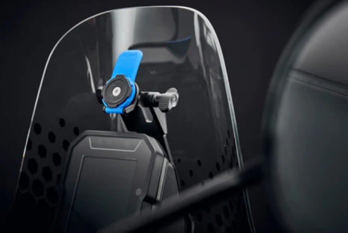 Evotech Performance Quad Lock Compatible Sat Nav Mount '22+ Ducati DesertX