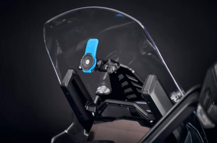 Evotech Performance Quad Lock Compatible Sat Nav Mount '22+ Triumph Tiger 1200 GT/Rally/Pro/Explorer