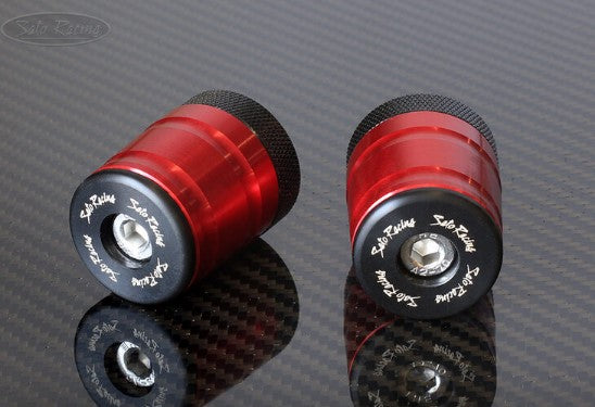 Sato Racing Full Size (35mm) Bar Ends with Adapter Collars for Kawasaki & BMW | Size M8