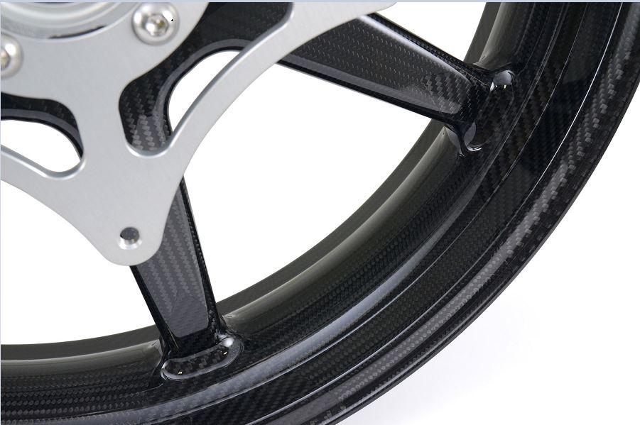 BST 3.5" x 17" Carbon Fiber Front Wheel for 2014-2016 BMW R nine T