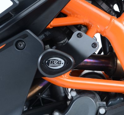 R&G Racing No-Cut Frame Sliders for 2015-2019 KTM RC 125/200/390