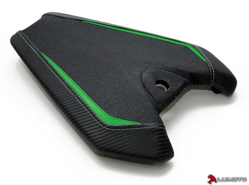 LuiMoto Team Kawasaki Passenger Seat Covers for 2014-2015 Kawasaki Z1000