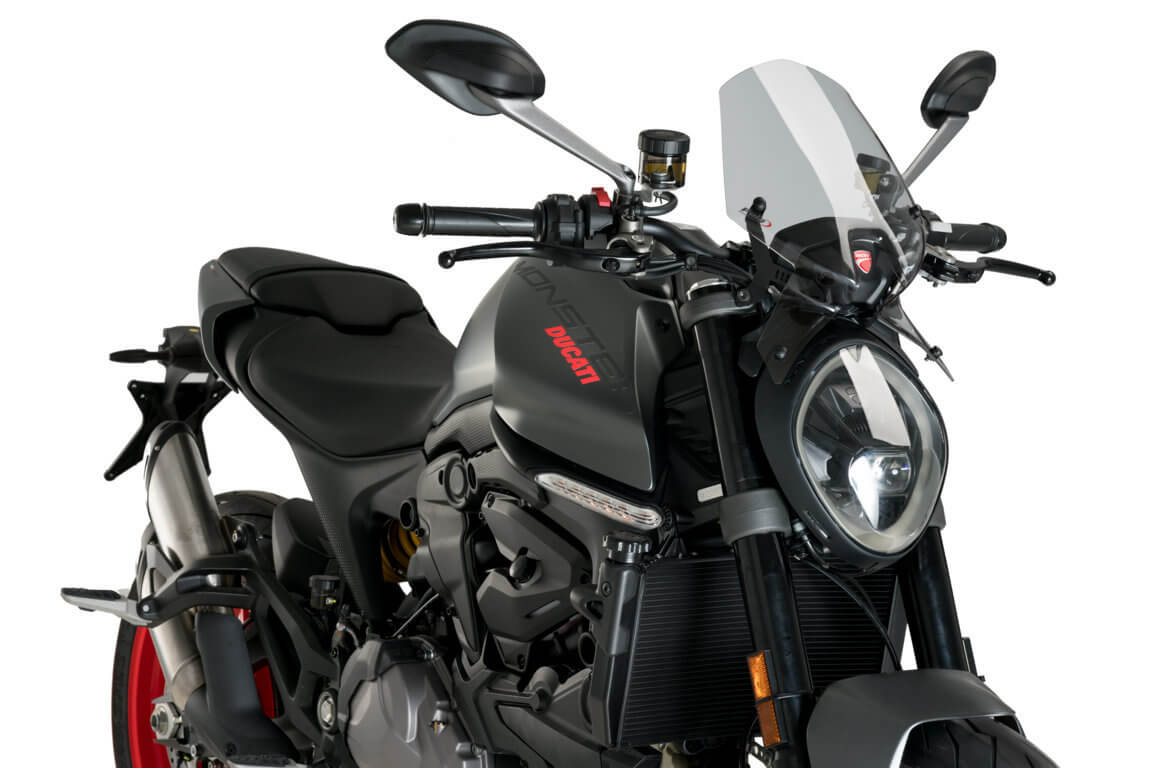 Puig Naked New Generation Windscreen '21+ Ducati Monster 937
