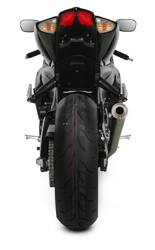 Akrapovic Megaphone Slip On Open Exhaust System '08-'10 Suzuki GSXR 600/750