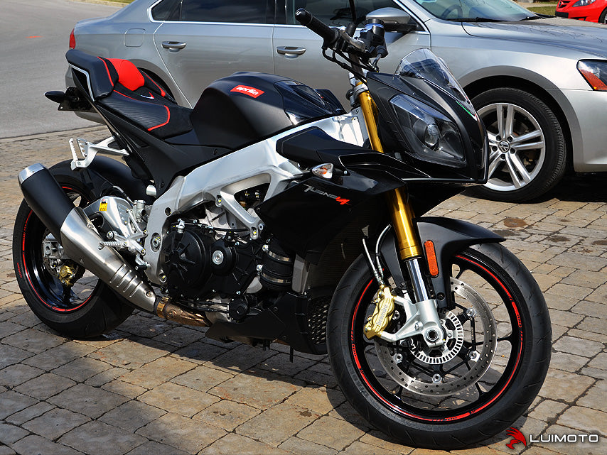 LuiMoto Team Italia Front Seat Cover for 2011-2015 Aprilia Tuono V4