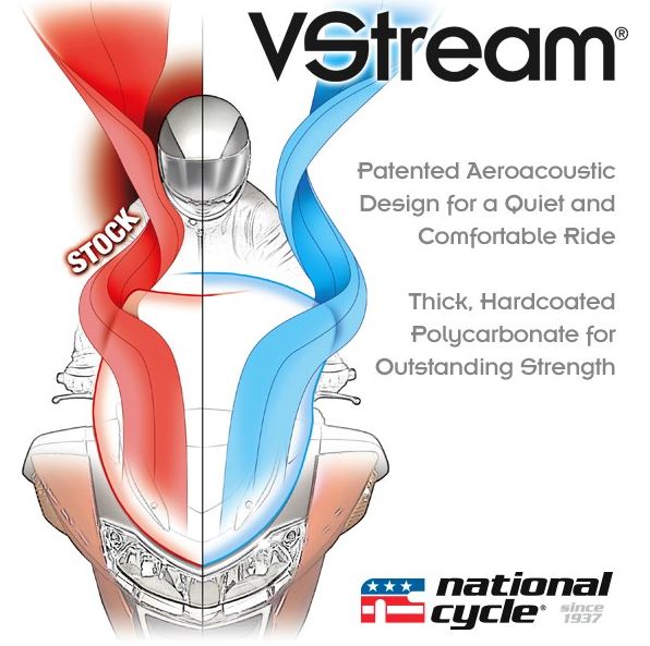 National Cycle VStream Sport/Tour Windscreen 2013-2016 Yamaha FJR1300