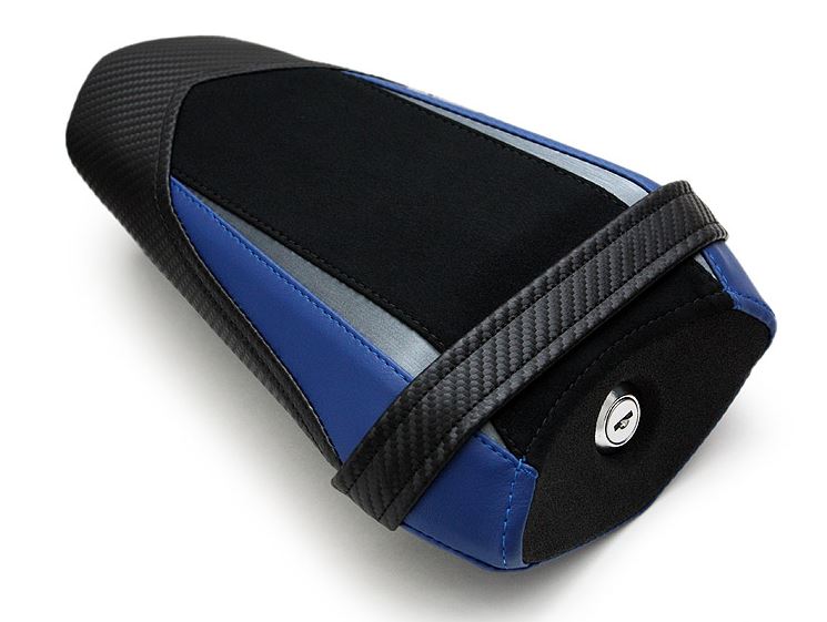 LuiMoto Team Yamaha Passenger Seat Covers for 2015 Yamaha R1/R1M