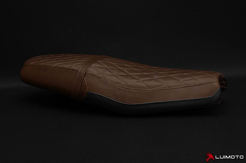 LuiMoto Vintage Diamond Seat Covers 2016-2017 Triumph Street Twin