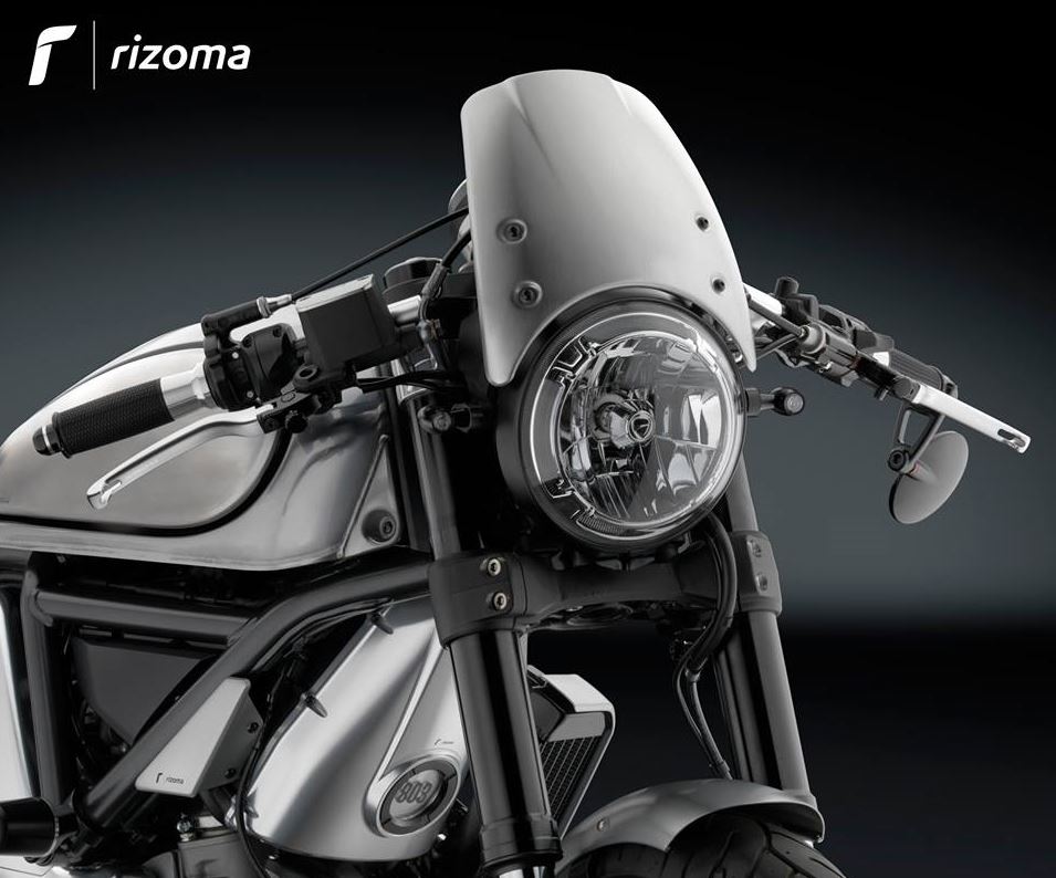 Alchemy Parts Faro Moto A LED 15,2 Cm Con DRL – Universale Per Cafe Racer, Scrambler, Streetfighter E Progetti Custom