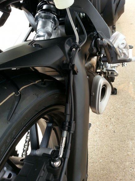 Spiegler Stainless Steel Brake Lines Kit for 2016-2017 Yamaha XSR 900 ABS | Orig Routing