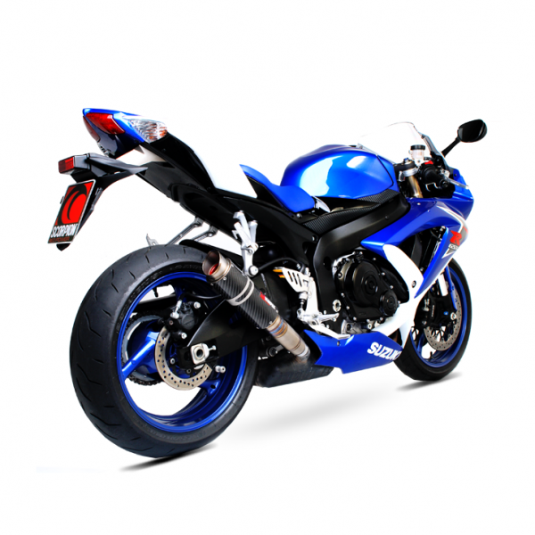 Scorpion RP-1 GP Slip-on Exhaust System '08-'10 Suzuki GSX-R 600/750