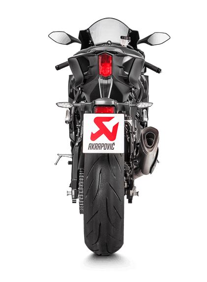 Akrapovic Slip-On Line (Titanium) Exhaust System '17-'20 Yamaha YZF R6