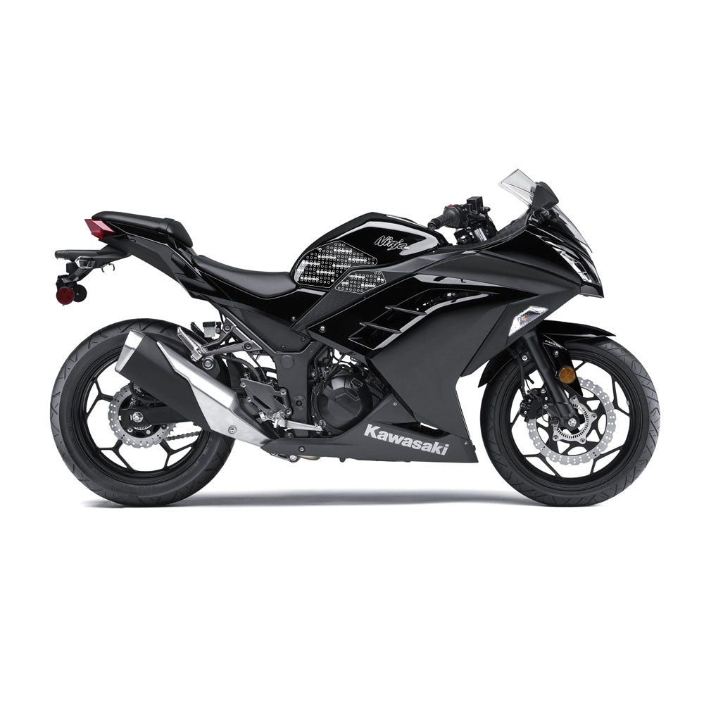 StompGrip Volvono Traction Tank Pad Kit for 2013-2015 Kawasaki Ninja 250/300