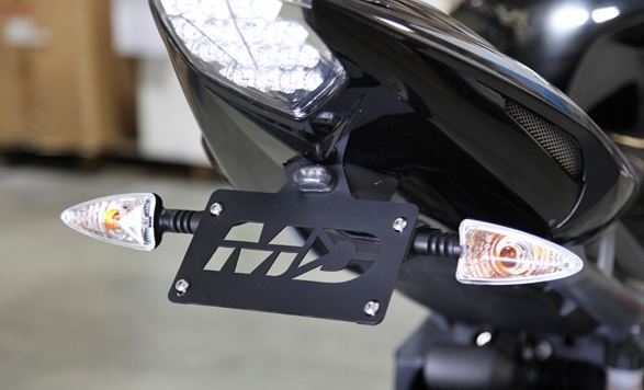 Motodynamic Fender Eliminator '13-'17 Triumph Daytona 675/R. '20-'21 Moto2 765, '18-'22 Street Triple 765 (R/S/RS)