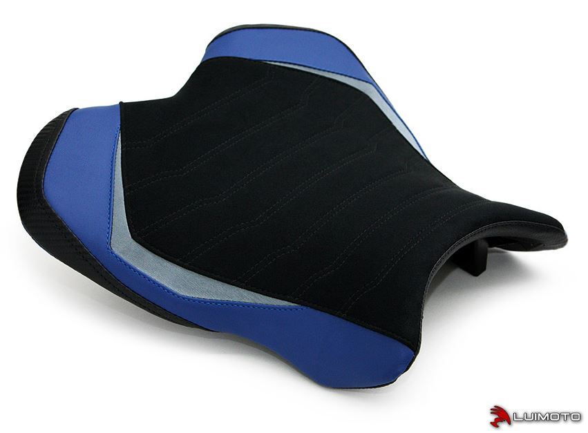 LuiMoto Team Yamaha Rider Seat Covers for 2015 Yamaha R1/R1M
