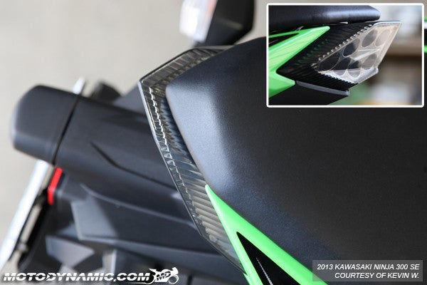 Motodynamic Sequential LED Tail Light 2013-2017 Kawasaki Ninja 300 - Smoke
