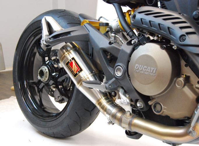 Competition Werkes GP Slip-on Exhaust for 2014-2016 Ducati Monster 821/1200