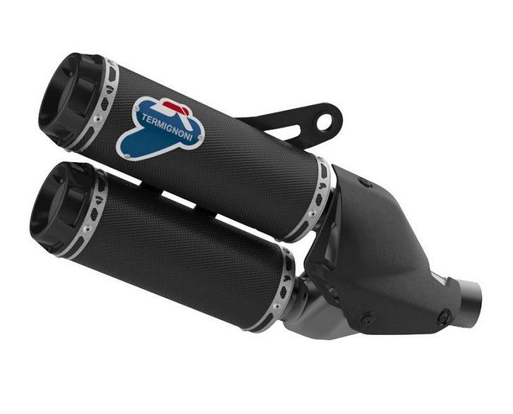 モンステラ Termignoni Homologated Carbon Slip-Ons Exhaust Systems for 2014
