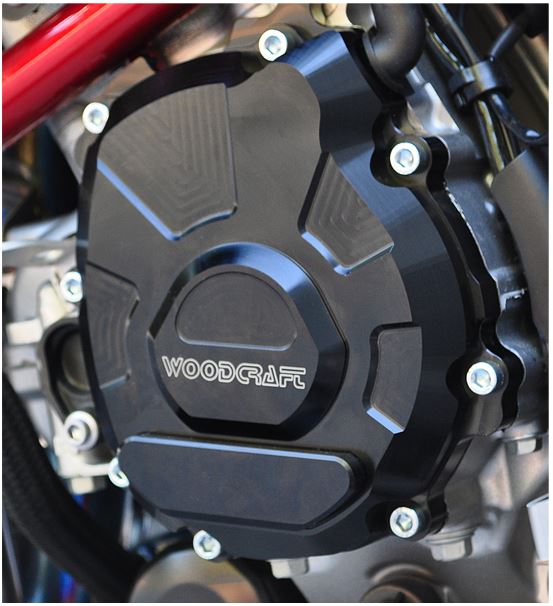 WoodCraft Left Side Engine Cover (Stator) '15-'19 Yamaha YZF-R1