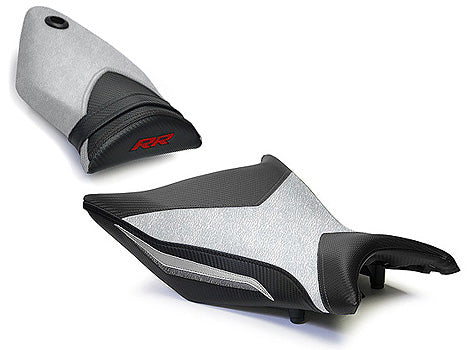 LuiMoto Technik Seat Covers '09-'11 BMW S1000RR - Gunmetal - Motostarz USA