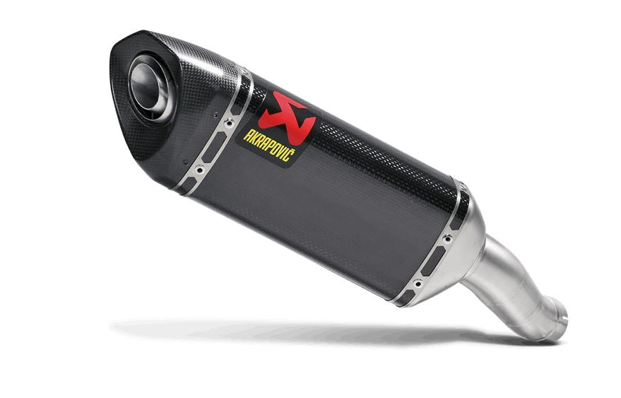 Akrapovic Slip-On Line (Carbon) Exhaust for '15-'20 Yamaha YZF R3