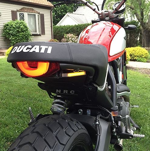 New Rage Cycles Fender Eliminator Kit for 2015+ Ducati Scrambler Classic/Icon/Urban Enduro/Full Throttle