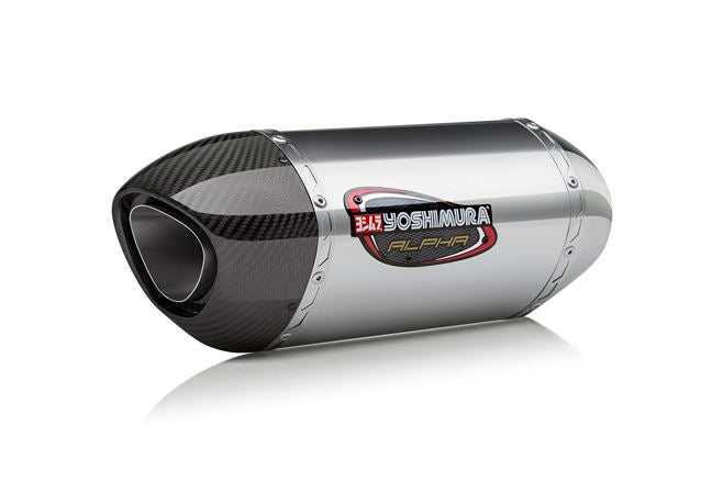 Yoshimura Signature ALPHA Slip-on Exhaust System for '15-'16 Suzuki GSX-S750/Z