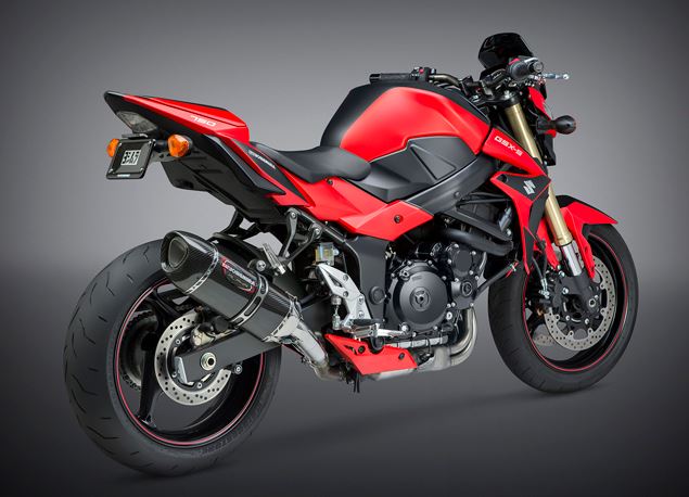 Yoshimura Signature ALPHA Slip-on Exhaust System for '15-'16 Suzuki GSX-S750/Z