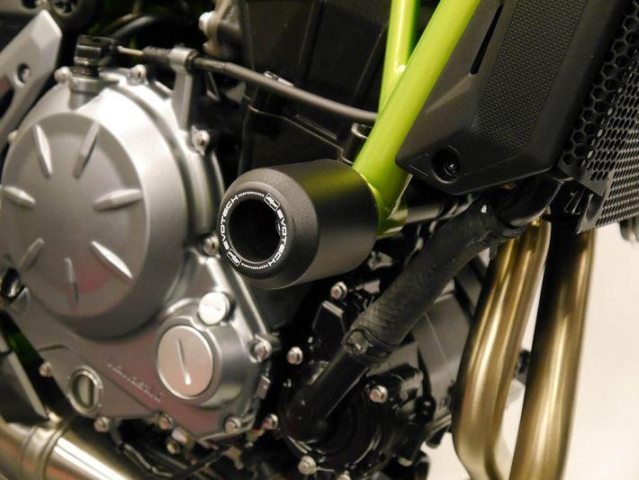 Evotech Performance Frame Crash Protection '17-'23 Kawasaki Z650, '22-'23 Z650RS