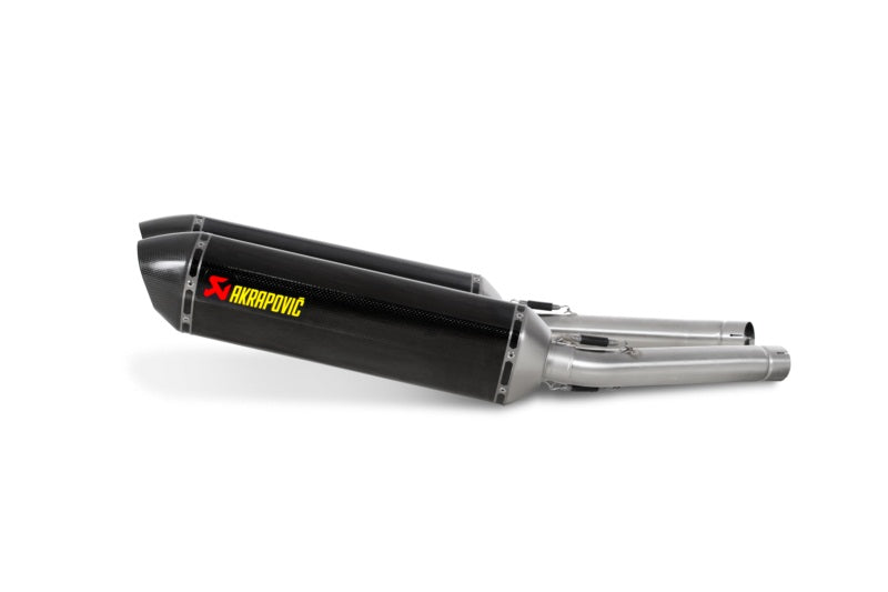 Akrapovic Slip-On Line (Carbon) Exhaust System '08-'17 Suzuki GSX-R130