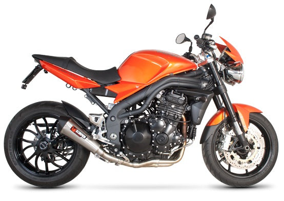 Scorpion Serket Taper Slip-on Exhaust System '08-'10 Triumph Speed Triple 1050