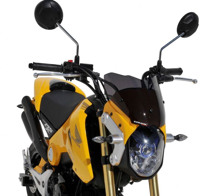 Ermax Nose Fairing w.Light Black Screen for Honda Honda MSX 125