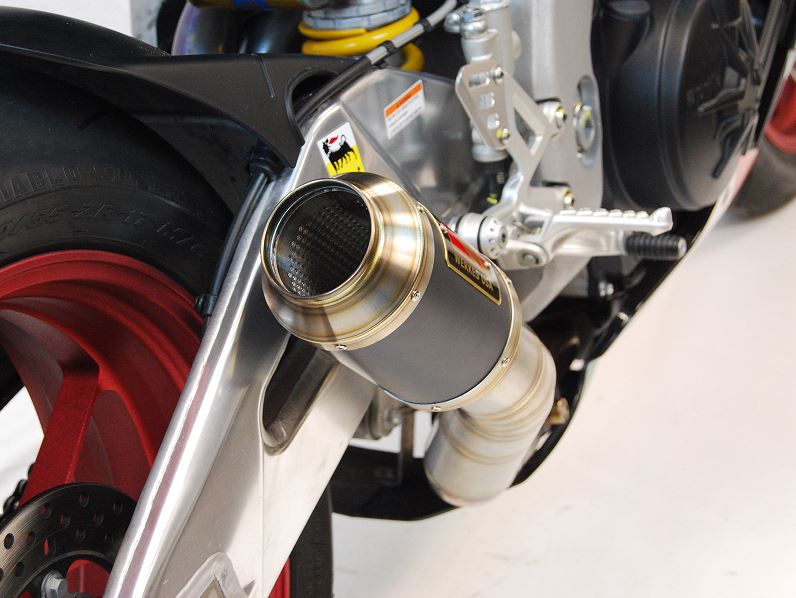 Competition Werkes GP Race Stainless Steel Slip-on Exhaust 2015-2017 Aprilia RSV4RR/RF