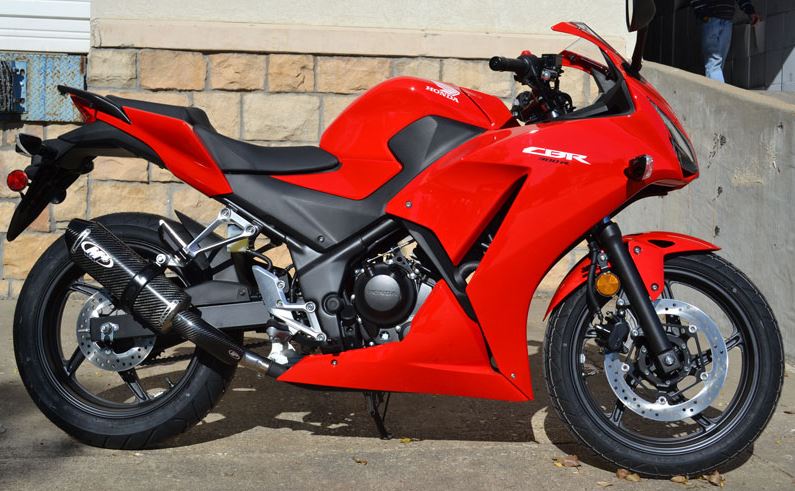 Cbr300r exhaust deals