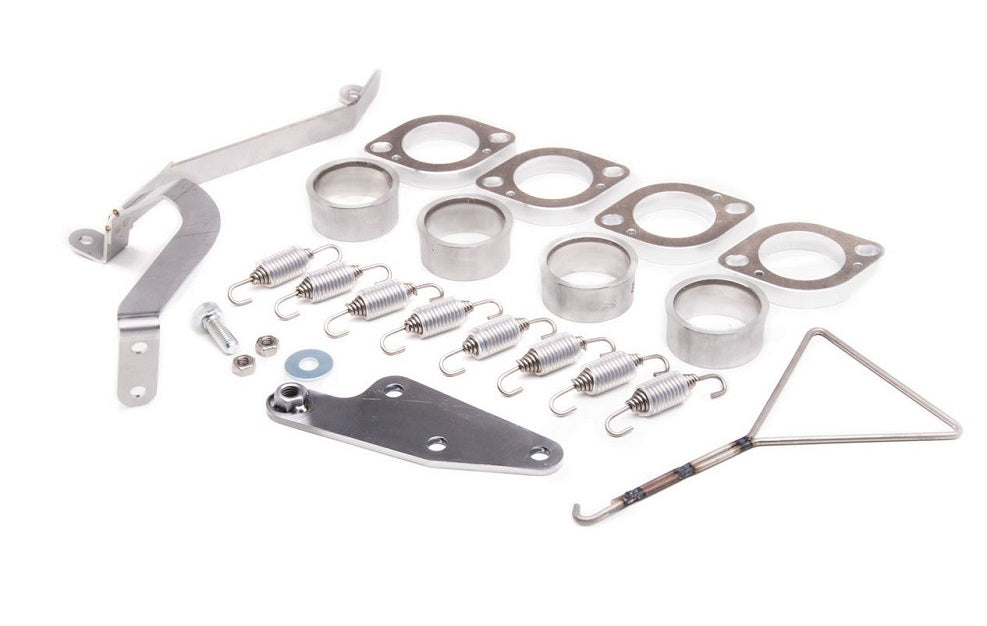 Brocks Performance TiWinder Polished 18" Muffler Full Exhaust System 1999-2014 Suzuki Hayabusa GSX1300R - motostarz.com