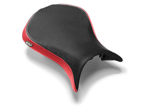 LuiMoto Team Kawasaki Seat Covers 2007-2008 Kawasaki ZX6R - Red