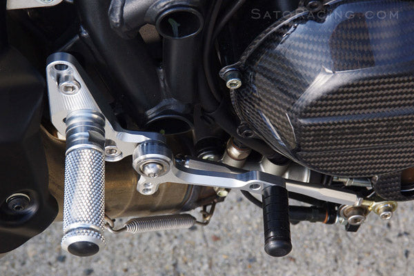 Sato Racing Adjustable Rearsets for Ducati Streetfighter / S