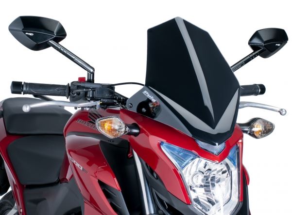 Puig New Generation Windsreens for 2014-2015 Honda CB500F - Black