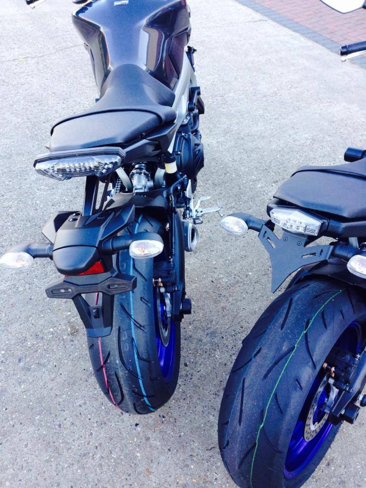 Evotech Performance Tail Tidy/Fender Eliminator w.Tail Light For 2013-2016 Yamaha MT-09, FZ-09 - motostarz.com