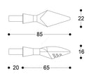 Barracuda X-LED B-LUX E-Marked Indicator (Pair)