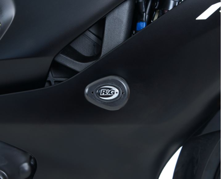 R&G Racing Crash Protectors / Frame Sliders 2017+ Yamaha YZF R6 | CP0431BL