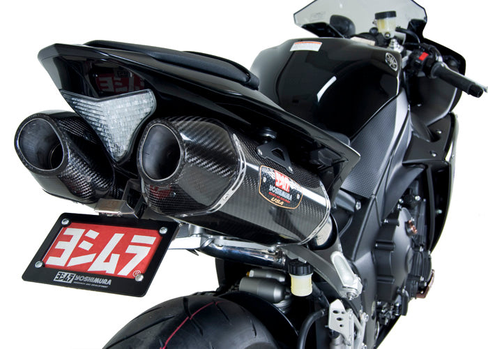 Yoshimura Street R77 Dual Exhaust Slip-On System '09-'14 Yamaha YZF-R1