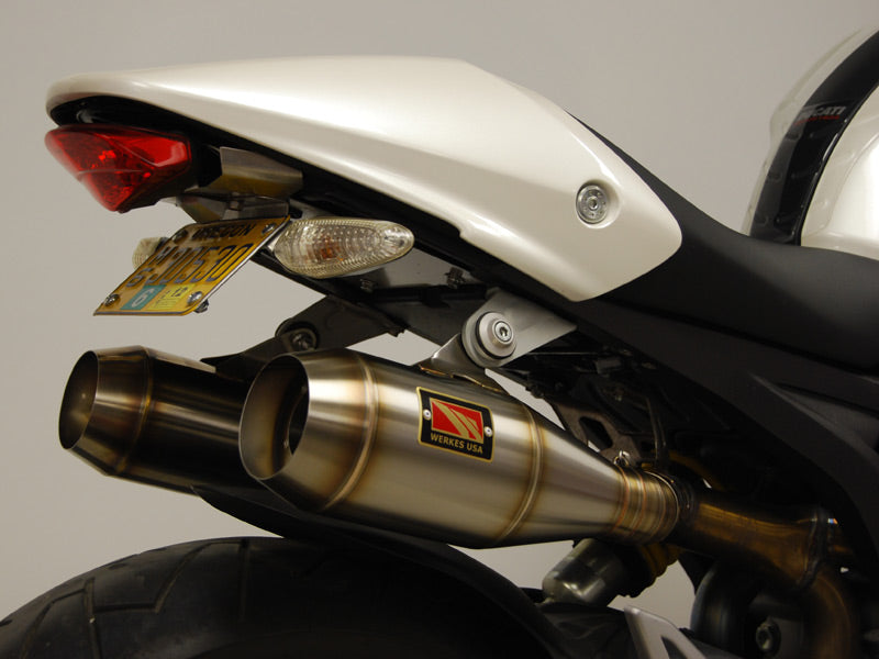Competition Werkes GP Stainless Steel Slip-on Exhaust Ducati Monster 696/796/1100