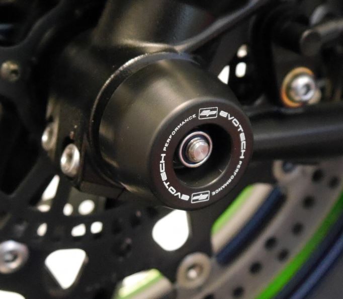 Evotech Performance Front Fork Sliders/Protectors for 2015 Kawasaki Ninja H2R